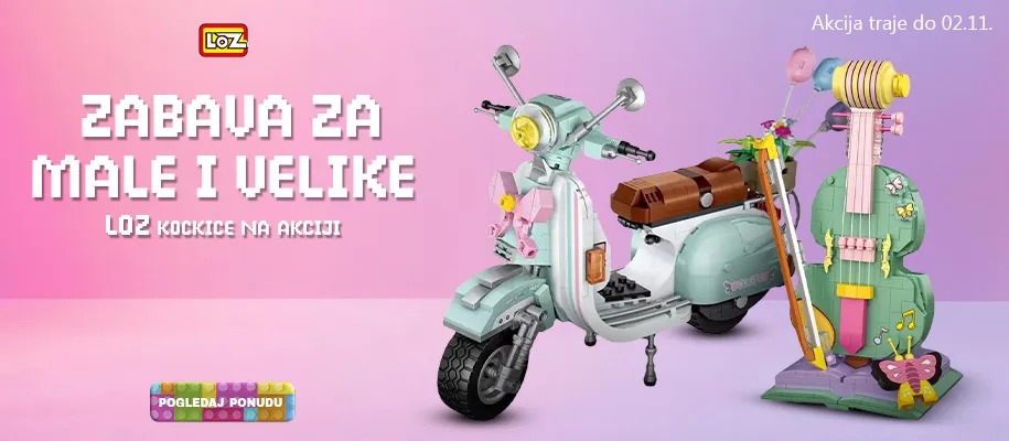 LOZ kocke akcija